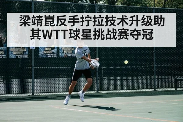梁靖崑反手拧拉技术升级助其WTT球星挑战赛夺冠